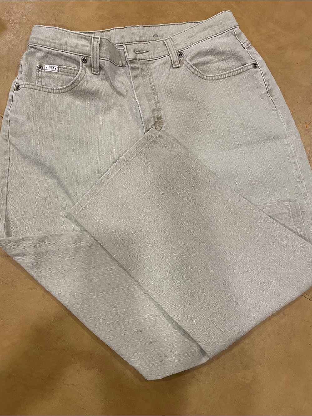 Riders  Women's Light Taupe Bootcut Jeans